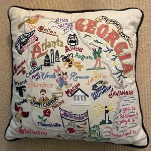 Catstudio State of Georgia pillow.